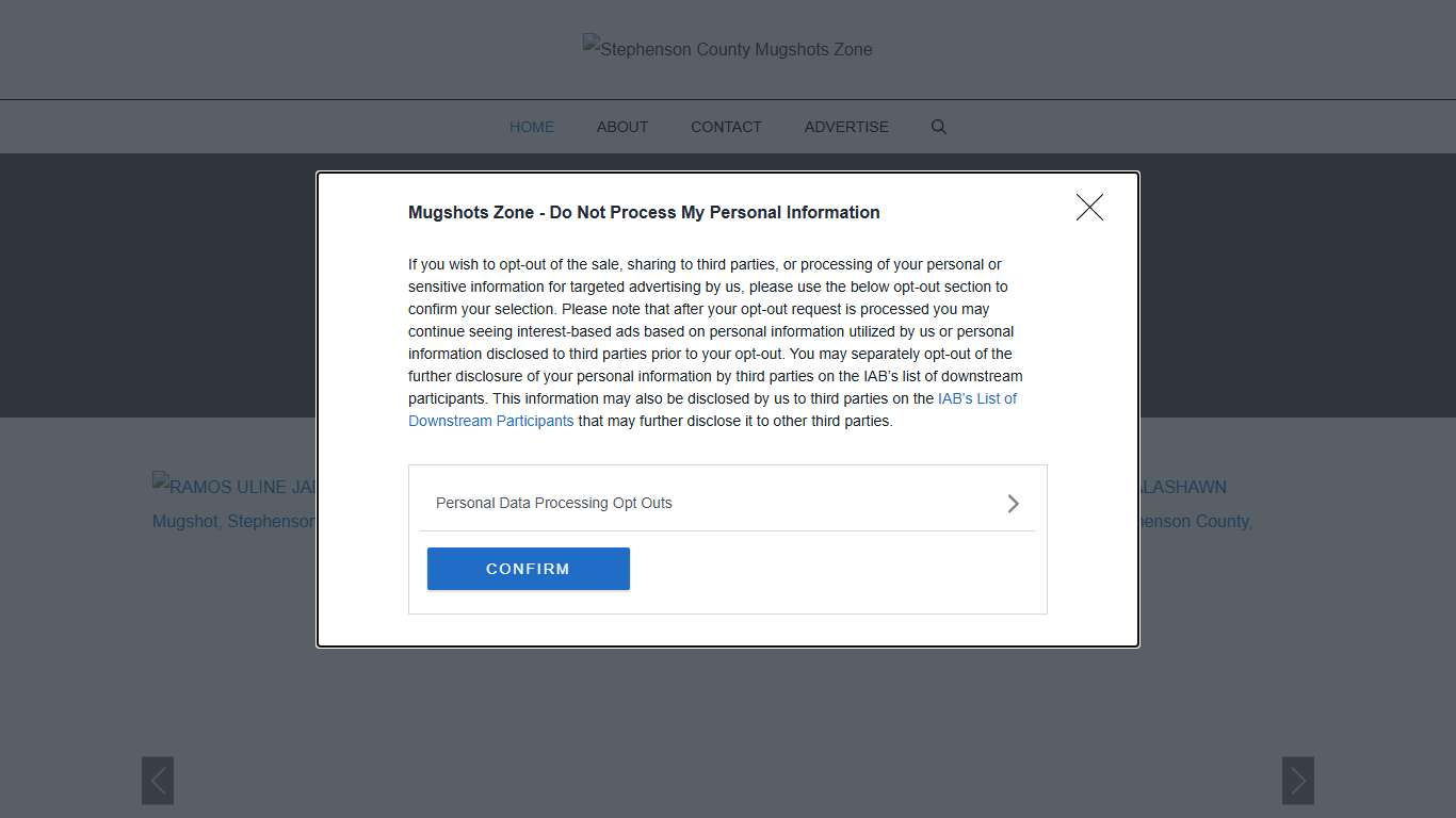 Stephenson County Mugshots Zone